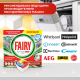 Капсулы для посудомоечной машины Fairy Platinum Plus All-in-one лимон, 48шт