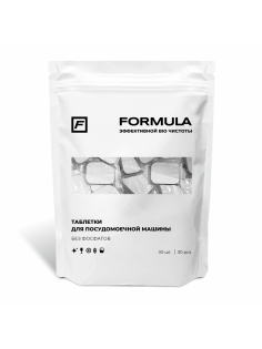 Таблетки для посудомоечной машины F Formula All-in-One 30шт, 600г