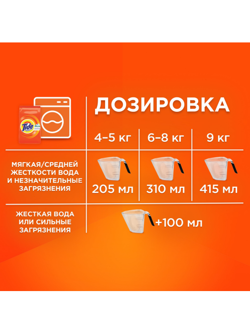 Стиральный порошок Tide Альпийская свежесть Аква-пудра, 400г