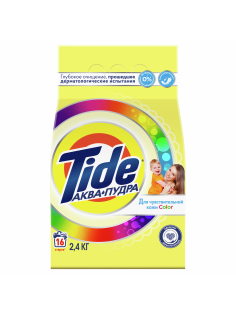 Стиральный порошок Tide Color для чувствительной кожи, 2.4кг
