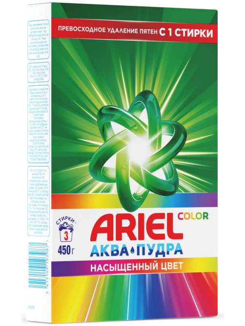 Стиральный порошок Ariel Color and Style автомат, 450г