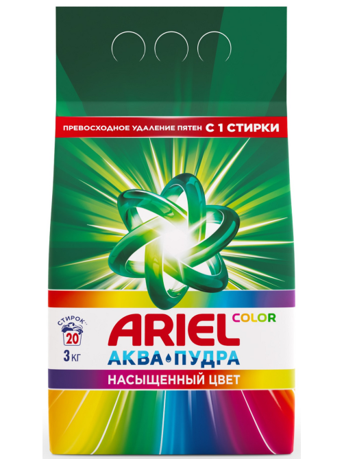 Стиральный порошок Ariel Color and Style автомат, 3кг