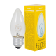 Лампа накаливания Старт E27 60W 230V свеча ДС прозрачная