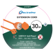 Удлинитель Electraline шнур 1г 2 x 0.75м, 30м