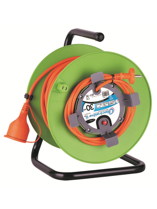 Удлинитель Electraline на катушке 1г 2 x 0.75м, 30м