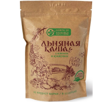 Каша Лакомства для здоровья льняная Изюм-кунжут не требующая варки, 400г