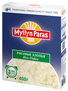 Хлопья рисовые Myllyn Paras 1928, 400г