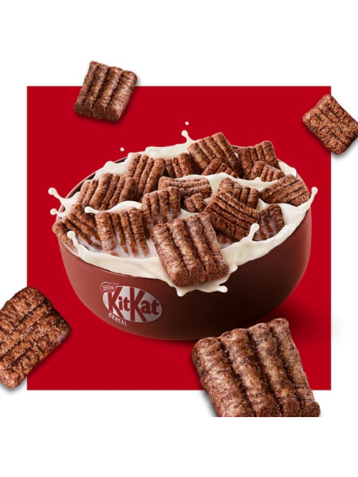 Готовый завтрак KitKat Cereal Хрустящие шоколадные подушечки, 350г