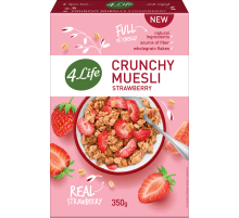 Мюсли 4Life хрустящие с клубникой, 350г