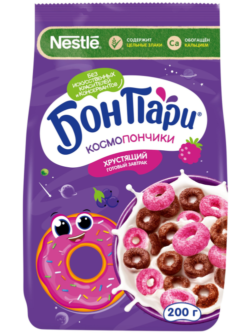 Завтрак готовый Bon Pari Космопончики, 200г