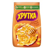 Хлопья Хрутка медовые хрустящие, 270г