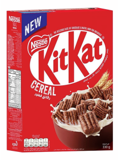 Готовый завтрак KitKat Cereal Хрустящие шоколадные подушечки, 350г
