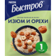 Каша Быстров 5 злаков изюм-орехи, 40г