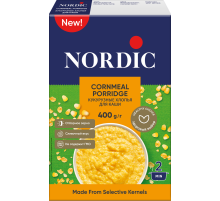 Хлопья кукурузные Nordic для каши, 400г