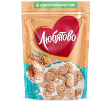 Завтрак готовый Любятово булочка с корицей, 190г
