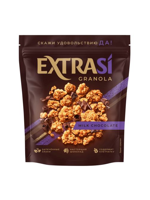 Гранола-мюсли Extrasi с молочным шоколадом, 300г
