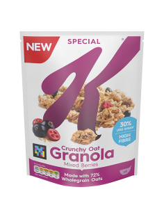 Хлопья Kellogg's Special K гранола ягодная, 320г