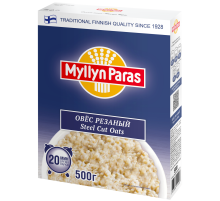 Овес Myllyn Paras Steel cut oats резаный, 500г