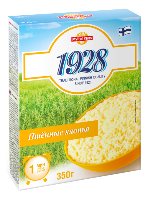 Хлопья пшенные Myllyn Paras 350г