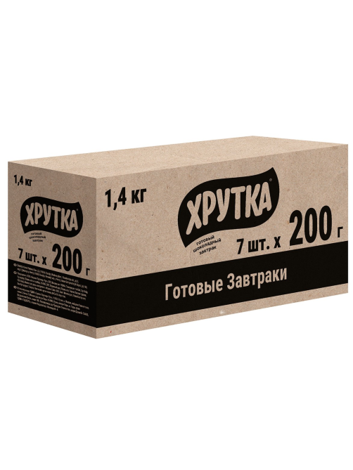 Готовый завтрак Хрутка шоколадные шарики, 200г