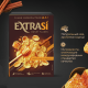 Хлопья кукурузные Extrasi с медом и корицей, 250г