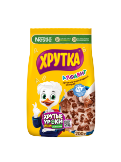 Готовый завтрак Хрутка Алфавит, 200г
