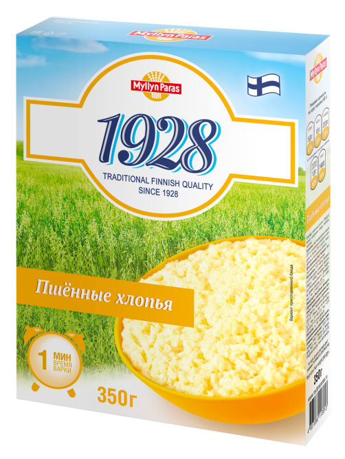 Хлопья пшенные Myllyn Paras 350г