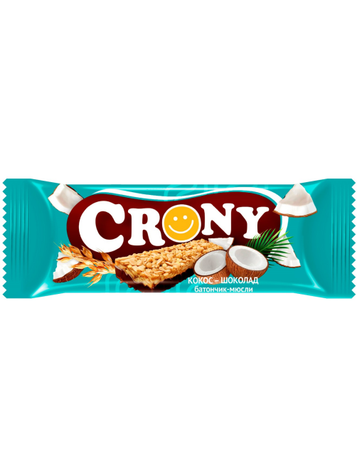 Батончик-мюсли Crony Кокос-шоколад, 50г