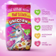 Готовый завтрак Unicorn Радужные колечки с фруктовым вкусом цельнозерновые, 375г