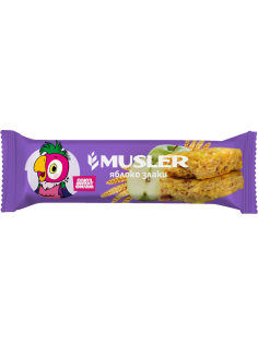 Батончик-мюсли Musler Яблоко, 30г