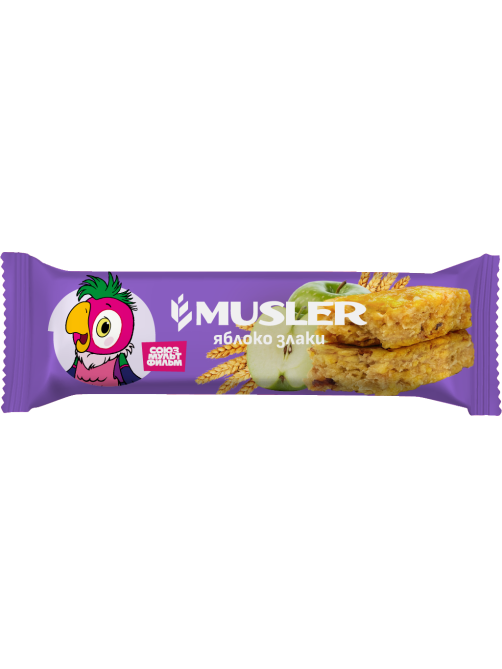 Батончик-мюсли Musler Яблоко, 30г