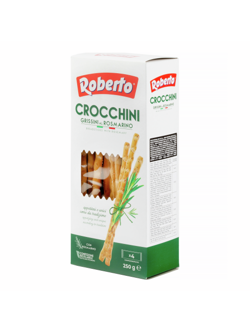 Палочки хлебные Roberto Гриссини Кроккини с розмарином, 250г