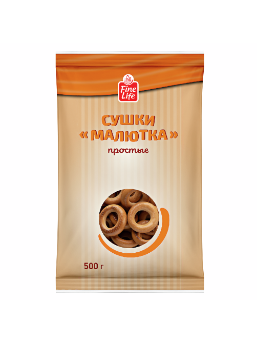 Fine Life Сушки Малютка простые, 500г