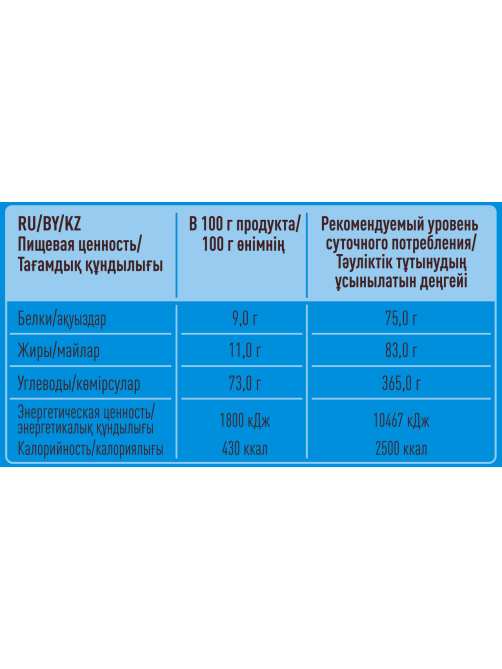 Сухарики Ого! с ароматом ванили, 250г