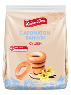 Сушки Хлебный дом с ароматом ванили, 250г