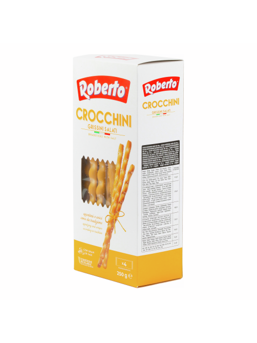 Палочки хлебные Roberto Гриссини Кроккини соленые, 250г