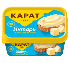 Сыр плавленый Карат Янтарь 45%, 400г