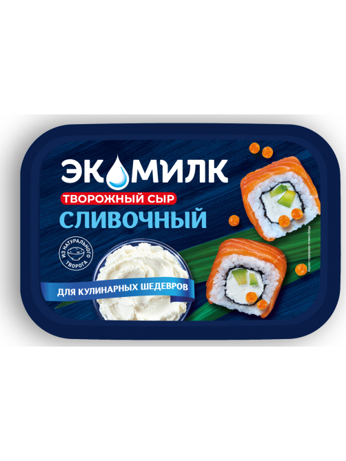 Сыр Экомилк творожный сливочный 60%, 350г