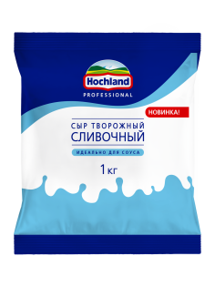 Сыр творожный Hochland Professional сливочный 50%, 1кг