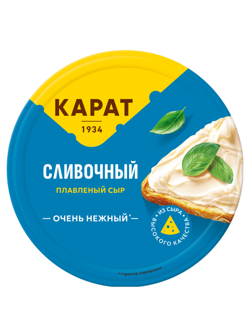 Сыр плавленый Карат сливочный треугольники 25%, 130г