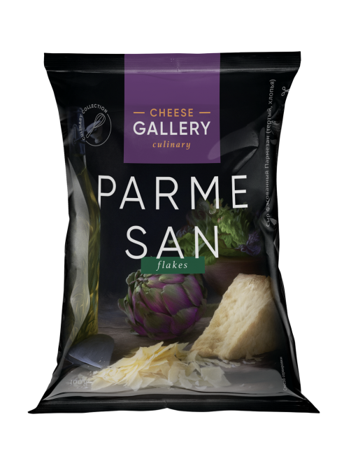 Сыр Cheese Gallery Пармезан тертый хлопья 32%, 100г