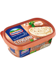 Сыр плавленый Hochland с грибами 55%, 200г