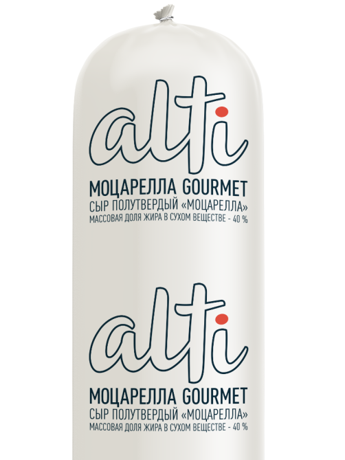 Сыр Alti Mozzarella Gourmet для пиццы 40%, ~2кг