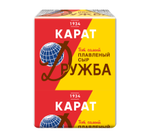 Сыр плавленый Карат Дружба 45%, 90г