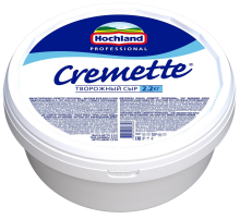 Сыр творожный Hochland Professional Cremette 65%, 2.2кг