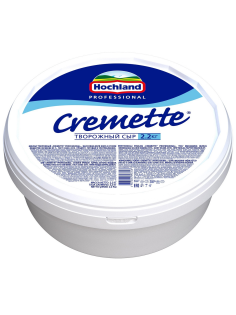 Сыр творожный Hochland Professional Cremette 65%, 2.2кг
