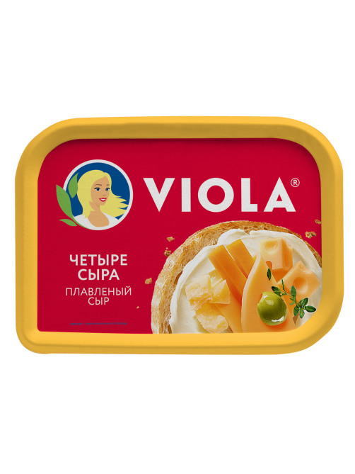 Сыр плавленый Viola четыре сыра 50%, 400г