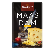Сыр Cheese Gallery Маасдам нарезка 45%, 125г