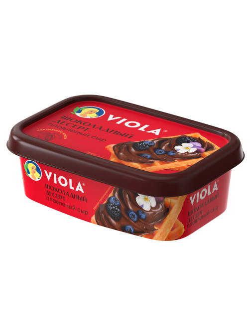 Сыр плавленый Viola Шоколадный десерт ГОСТ 30%, 180г
