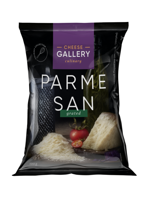 Сыр Cheese Gallery Пармезан тертый гранулы 32%, 100г